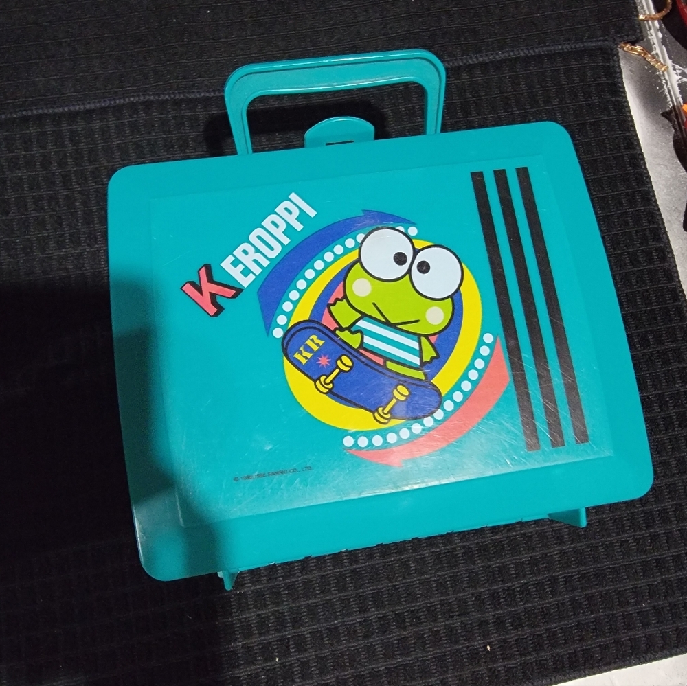 Sanrio 1995 Lunch Box Keroppi Great Vintage Piece